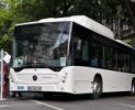 autobus na ekologický pohon stlačený zemný plyn