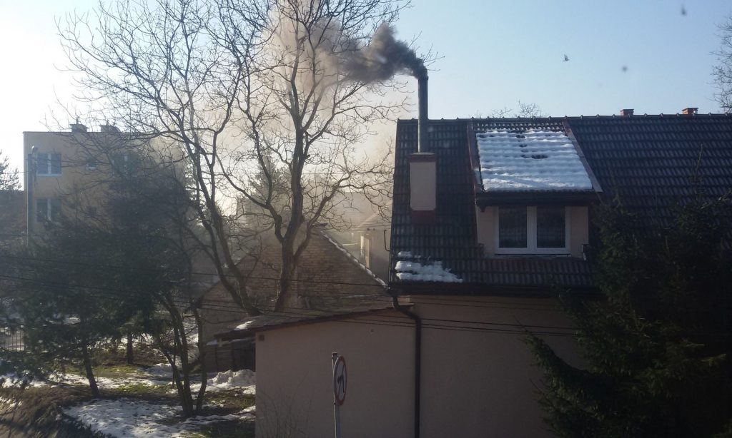 znečistenie ovzdušia Poľsko