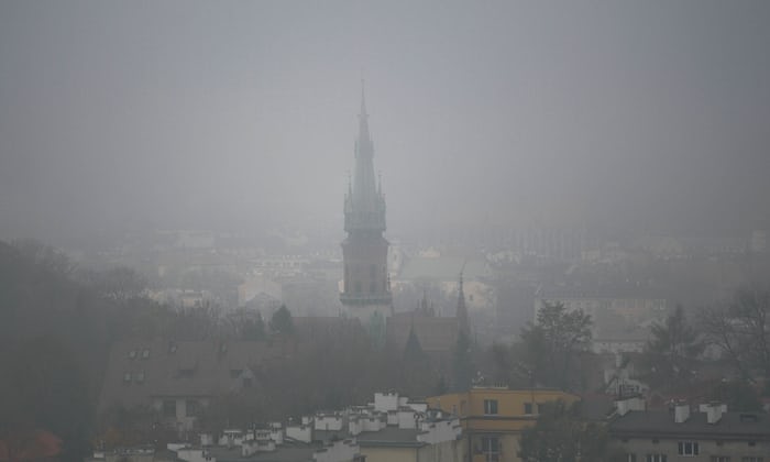 znečistenie ovzdušia v Krakove