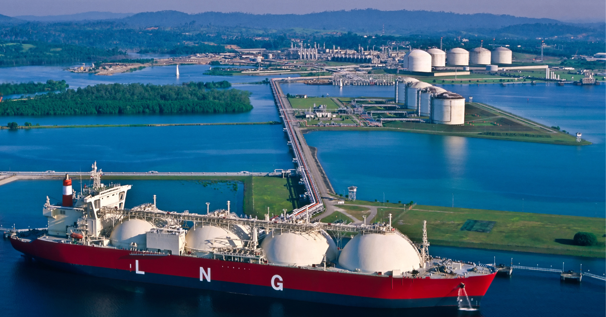 LNG terminal and LNG tanker